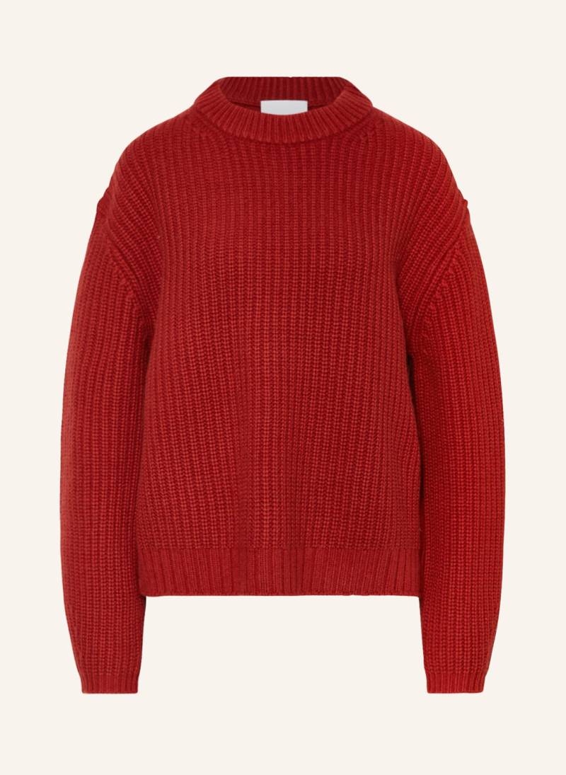 Delicatelove Pullover Lisbon Mit Cashmere rot von Delicatelove