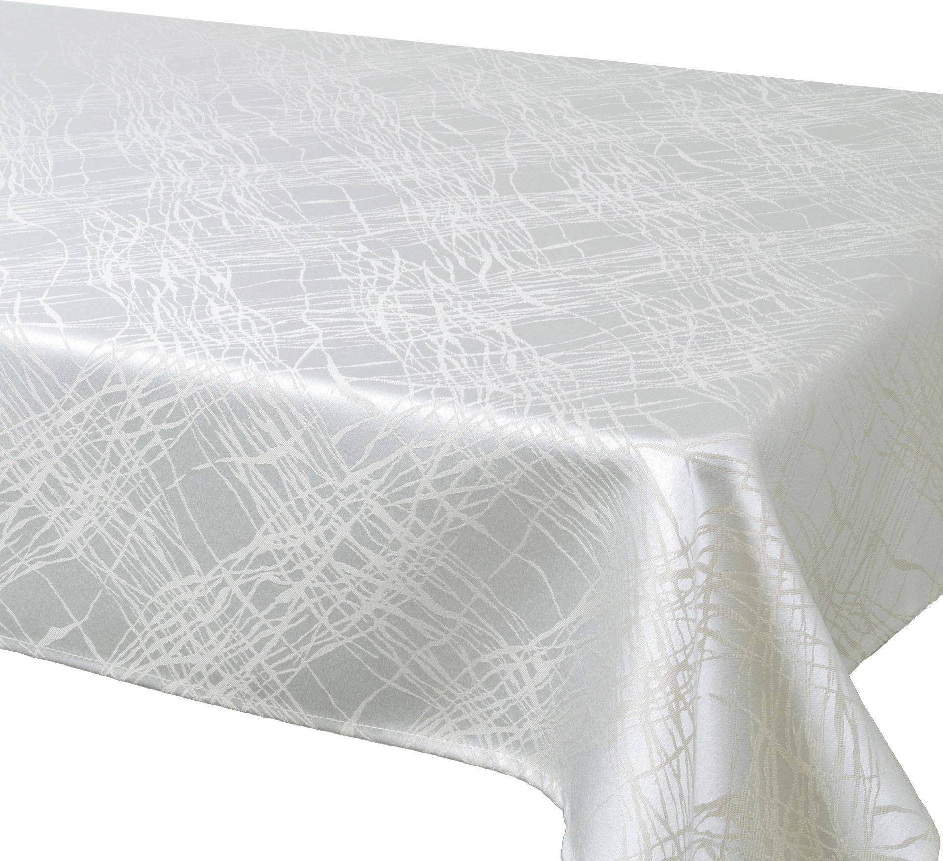 Delindo Lifestyle Tischdecke »TENDENCE«, Jacquard, Fleckschutz, 180 g/m² von Delindo Lifestyle