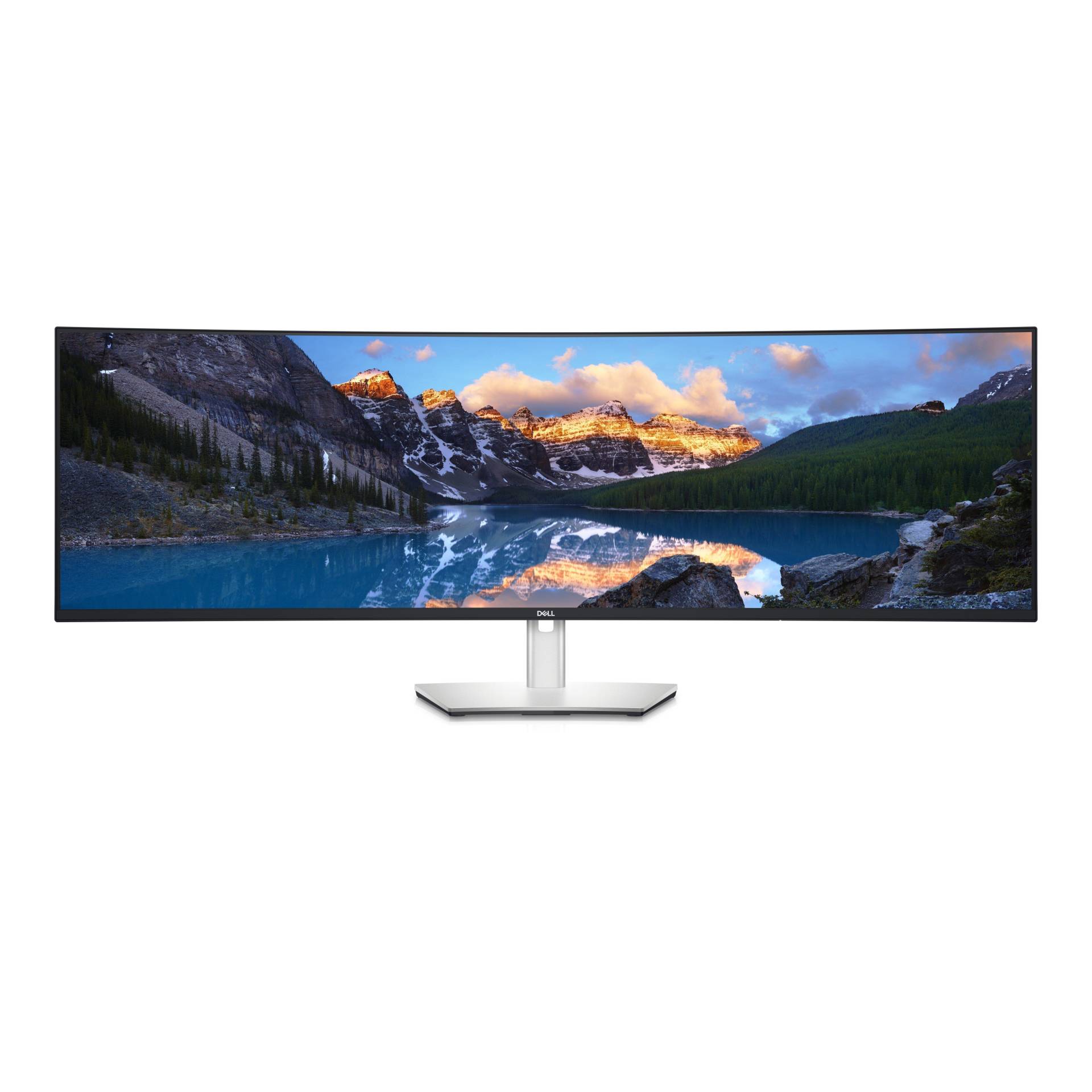 Dell - UltraSharp U4924DW LED display 124,5 cm (49") 5120 x 1440 Pixel 5K Ultra HD LCD Schwarz, Silber, Schwarz von Dell