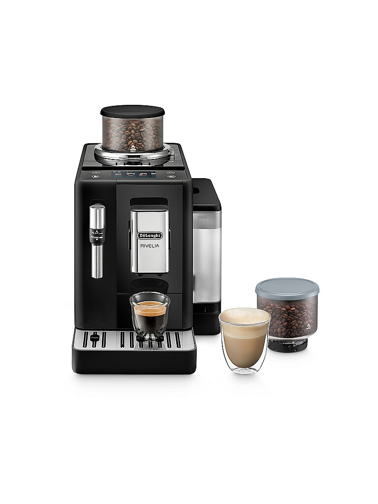 DELONGHI Vollautomat RIVELIA EXAM440.35.B Schwarz schwarz von Delonghi