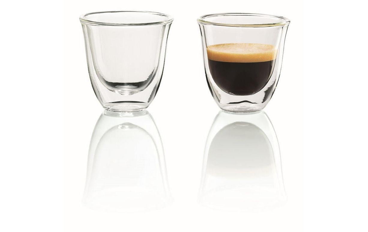 De'Longhi Espressoglas »0.6 dl«, (2 tlg.) von Delonghi