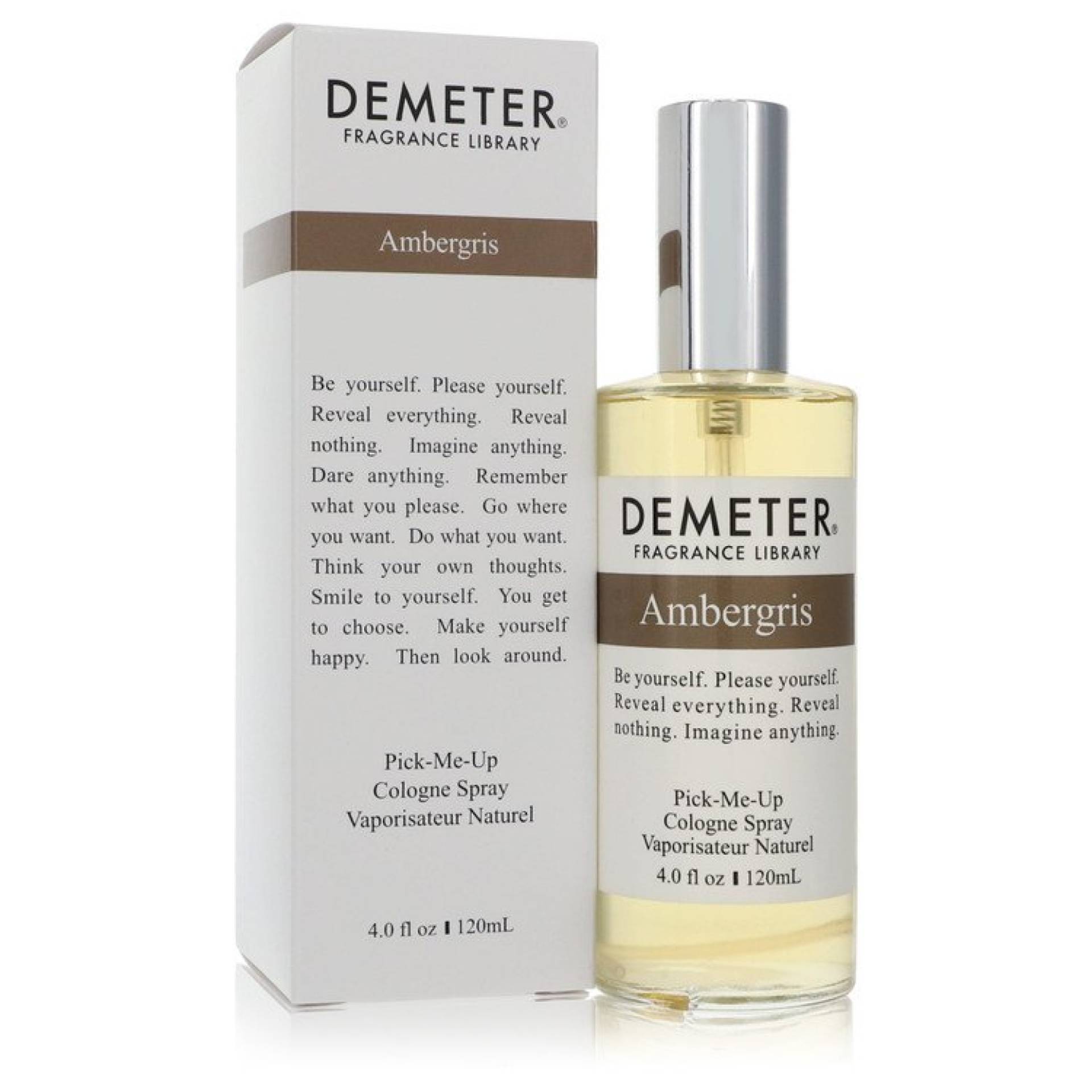 Demeter Ambergris Pick Me Up Cologne Spray (Unisex) 120 ml von Demeter