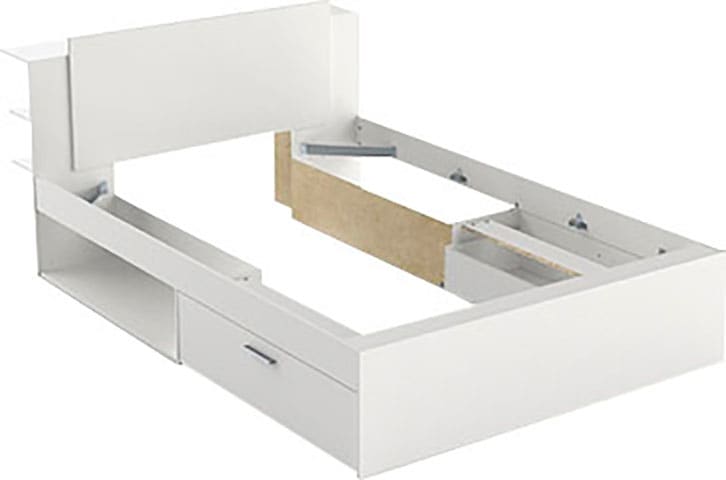 Demeyere GROUP Bettgestell, Liegefläche 140 x 200 cm, ohne Matratze von Demeyere GROUP