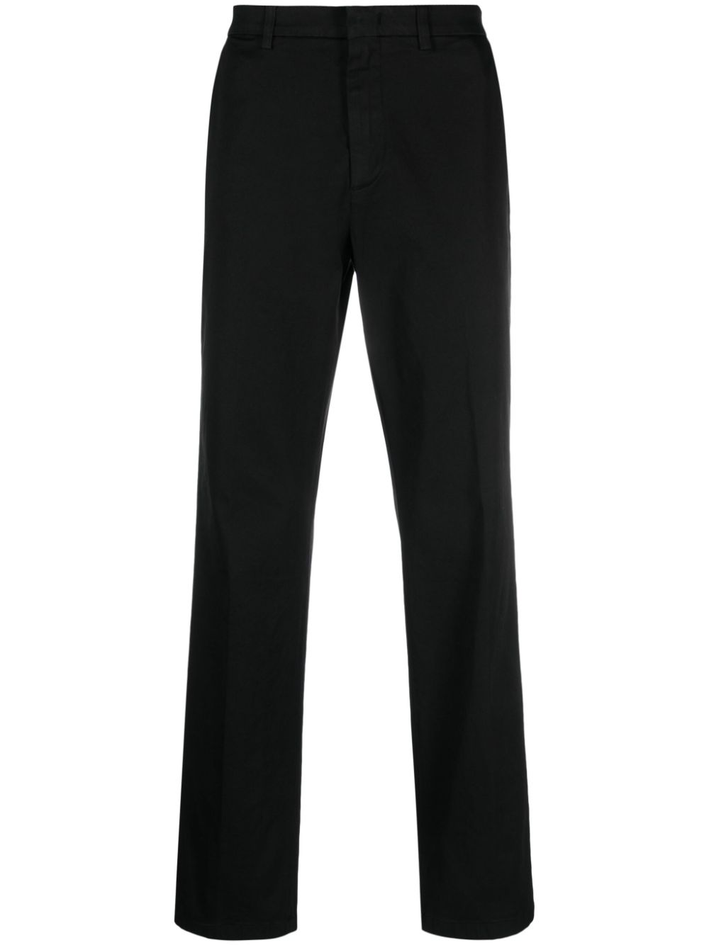 Department 5 cotton straight-leg trousers - Black von Department 5