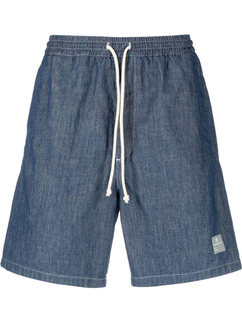 Department 5 denim-style bermuda shorts - Blue von Department 5