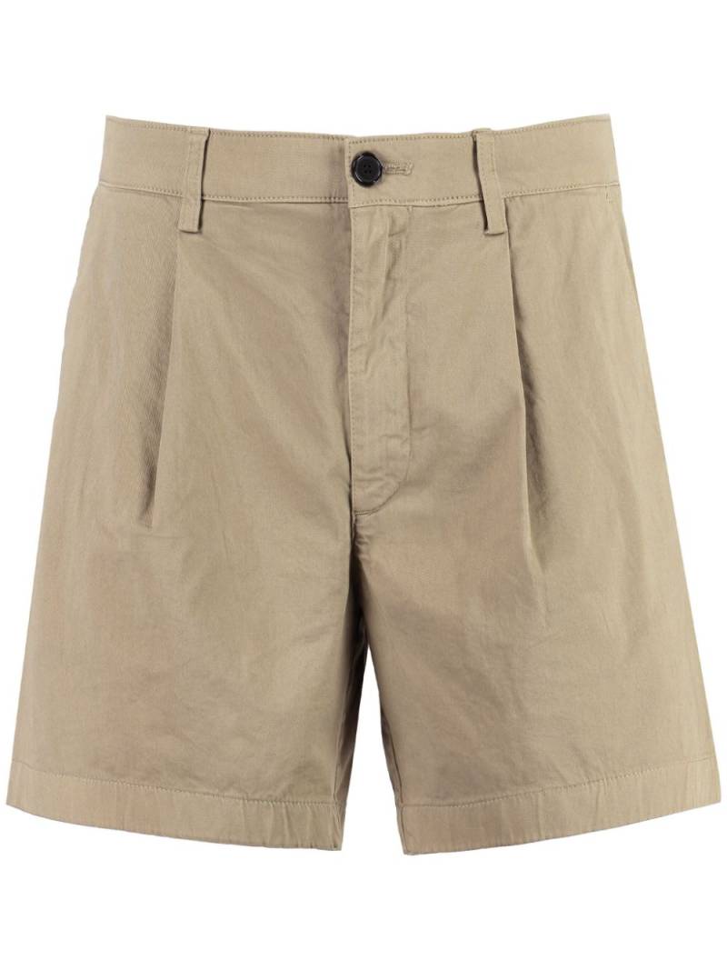 Department 5 logo-patch bermuda shorts - Neutrals von Department 5