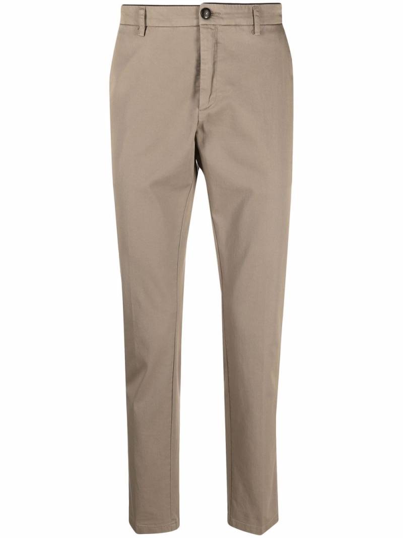 Department 5 mid-rise slim-fit chinos - Neutrals von Department 5