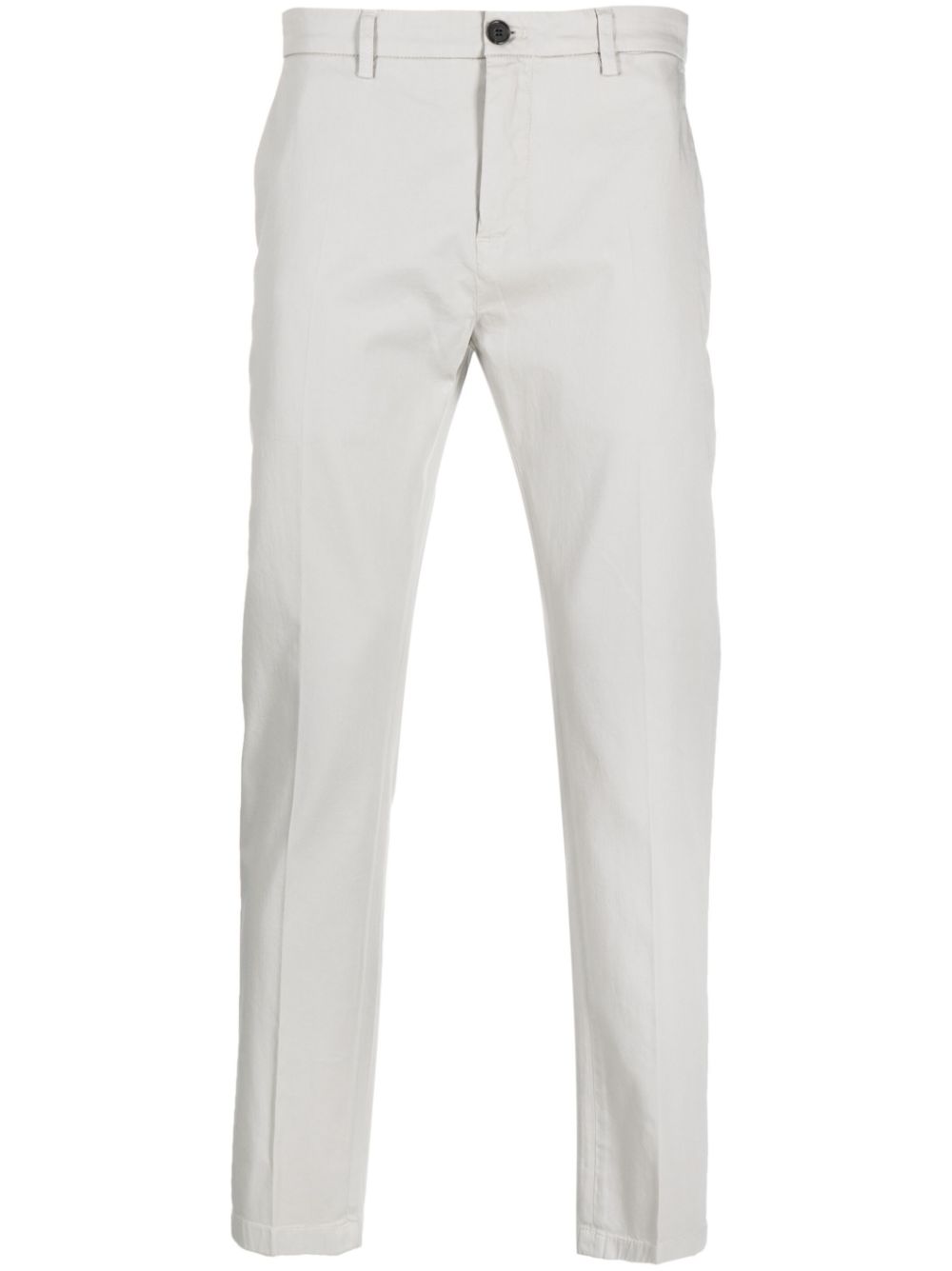 Department 5 pressed-crease tapered trousers - Grey von Department 5