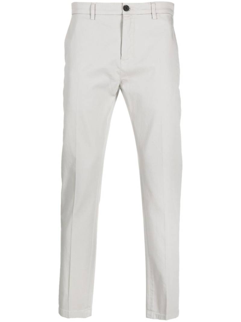 Department 5 pressed-crease tapered trousers - Grey von Department 5