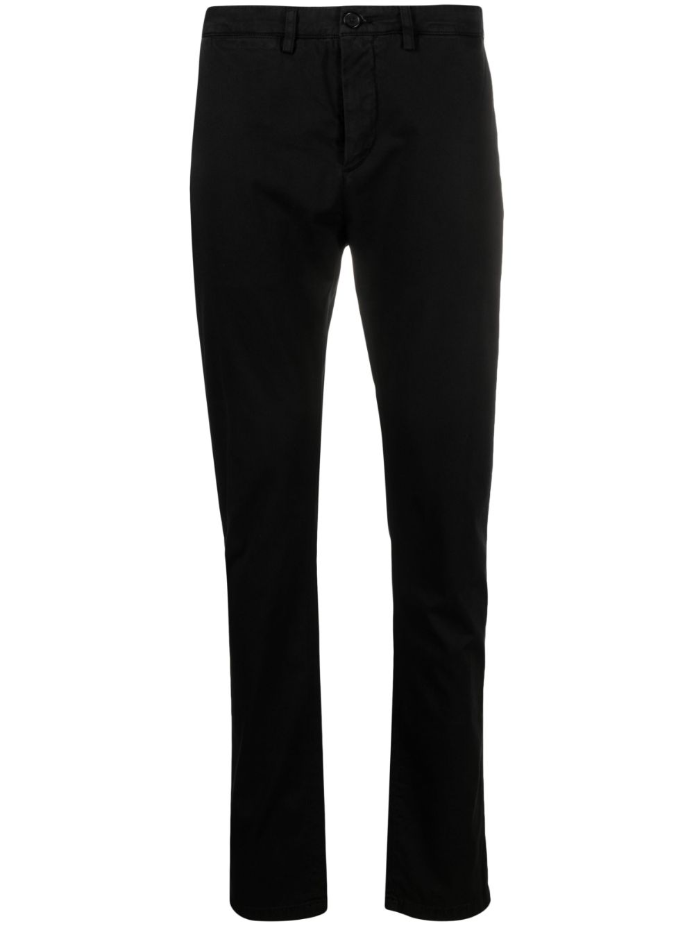 Department 5 slim-cut cotton trousers - Black von Department 5