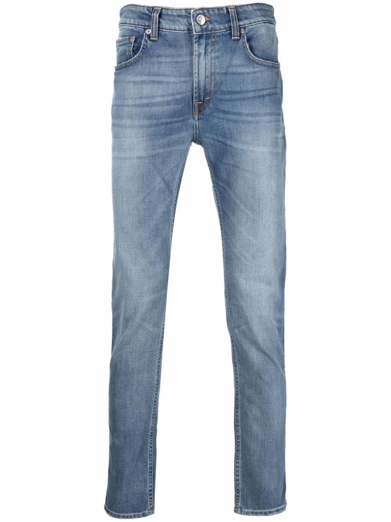 Department 5 stonewashed slim-cut jeans - Blue von Department 5