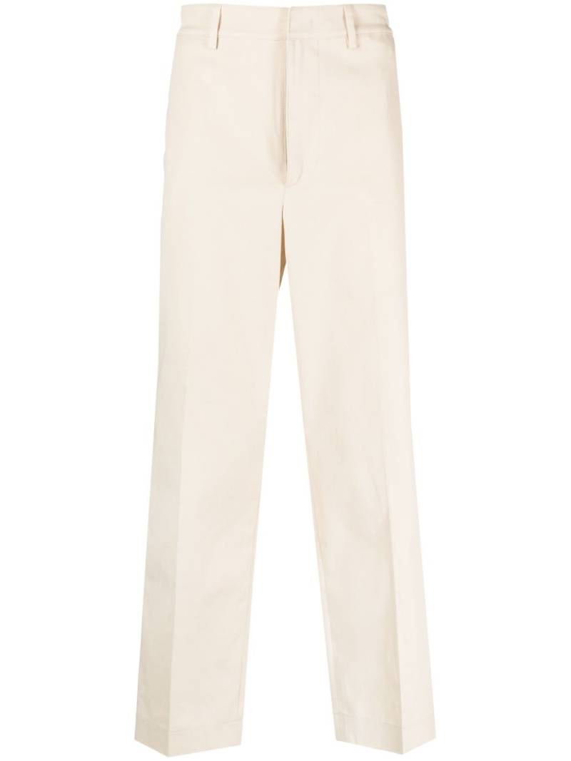 Department 5 straight-leg cotton trousers - Neutrals von Department 5