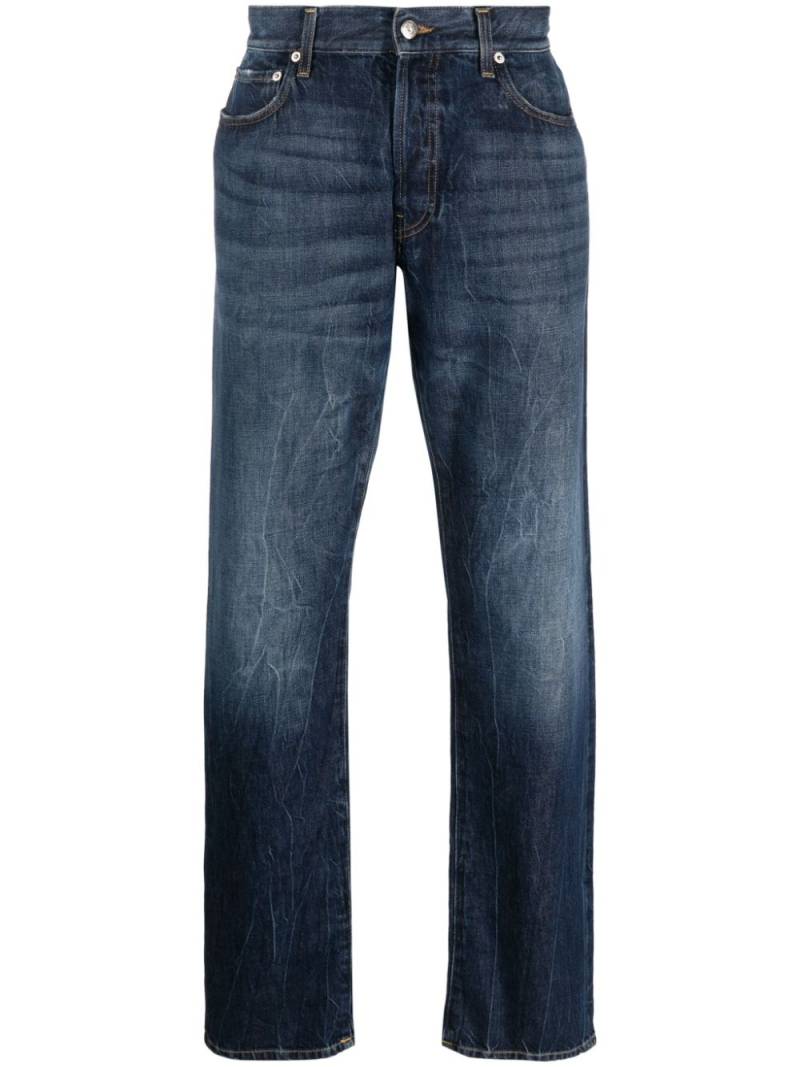 Department 5 straight-leg stonewashed jeans - Blue von Department 5