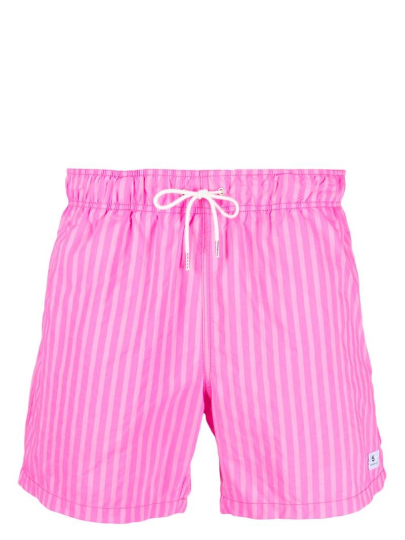 Department 5 stripe-print swim shorts - Pink von Department 5