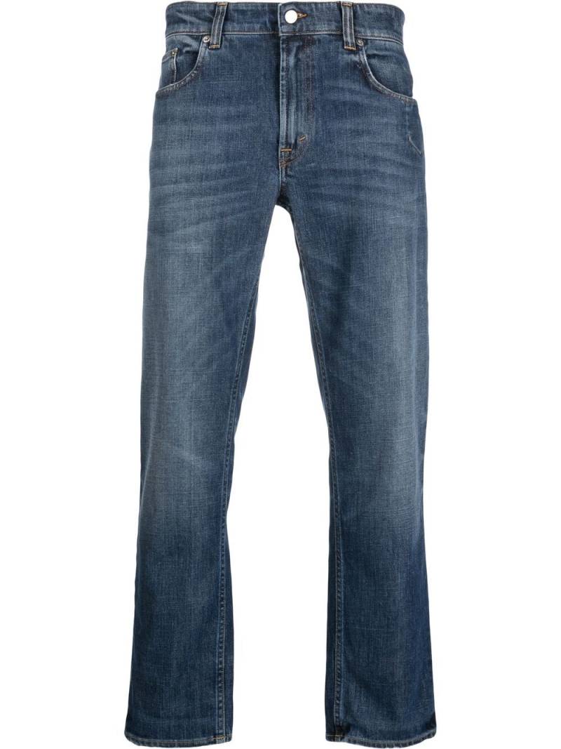 Department 5 washed straight-leg jeans - Blue von Department 5