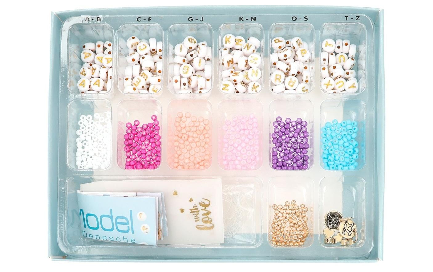 Depesche Kreativset »Perlenbox Set Bracelet Top« Depesche Kreativset »Perlenbox Set Bracelet Top« von Depesche