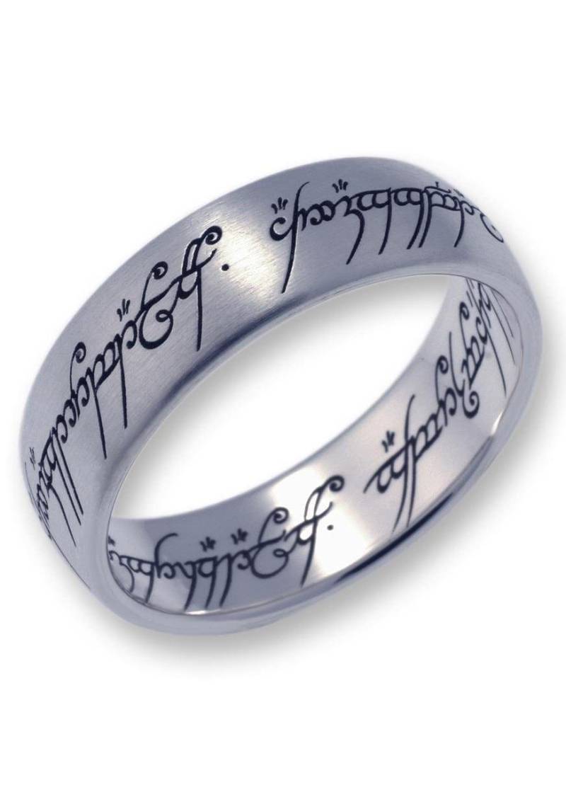 Der Herr der Ringe Fingerring »Der Eine Ring - Titan, 10004042«, Made in Germany von Der Herr der Ringe