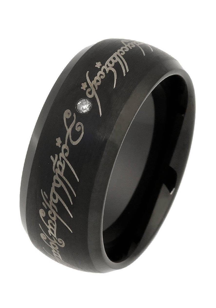 Der Herr der Ringe Fingerring »Herrscherring Wolfram, 20002166«, Made in Germany - mit Zirkonia (synth.) Der Herr der Ringe Fingerring »Herrscherring Wolfram, 20002166«, Made in Germany - mit Zirkonia (synth.) von Der Herr der Ringe