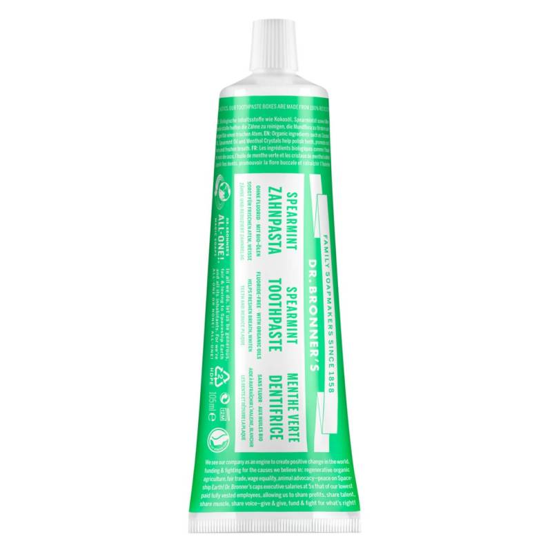 DR. BRONNER'S - Toothpaste Spearmint von DR. BRONNER'S