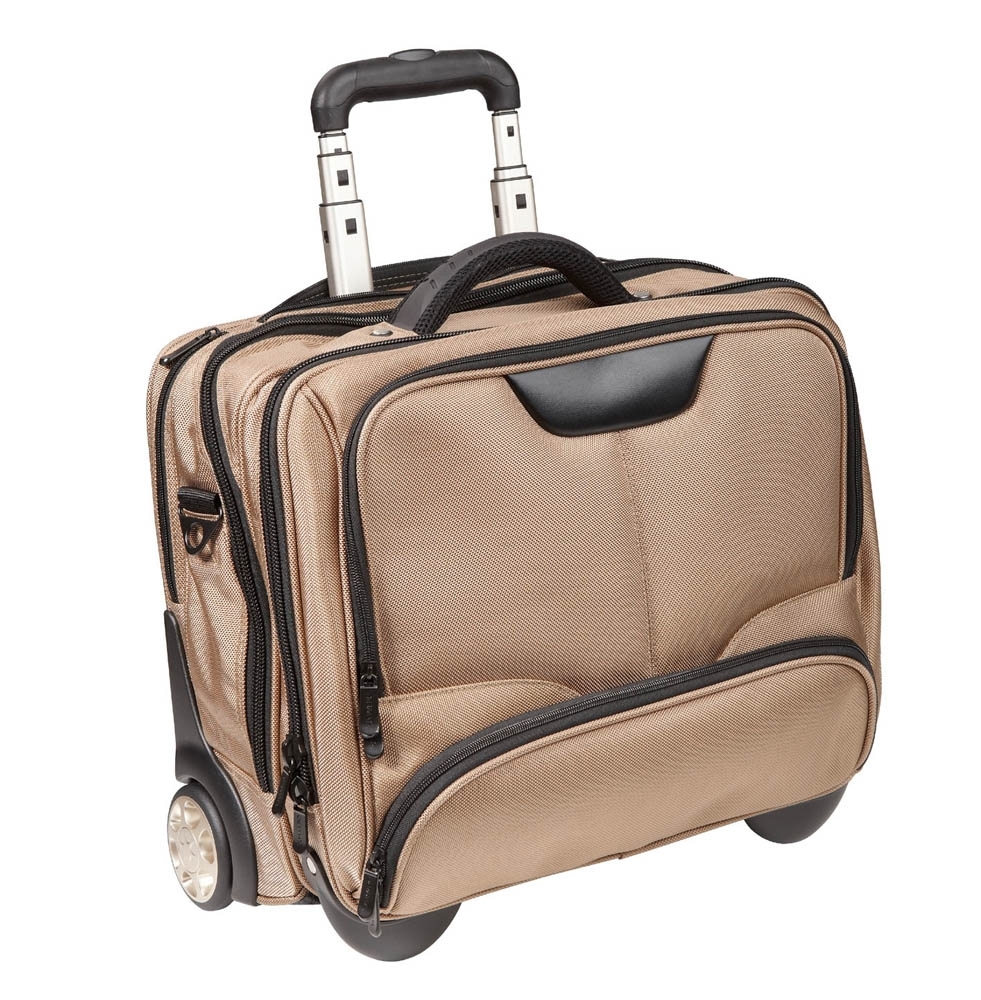 Business Trolley 44cm aus Nylon in Champagner Business Trolley 44cm aus Nylon in Champagner von Dermata Lederwaren