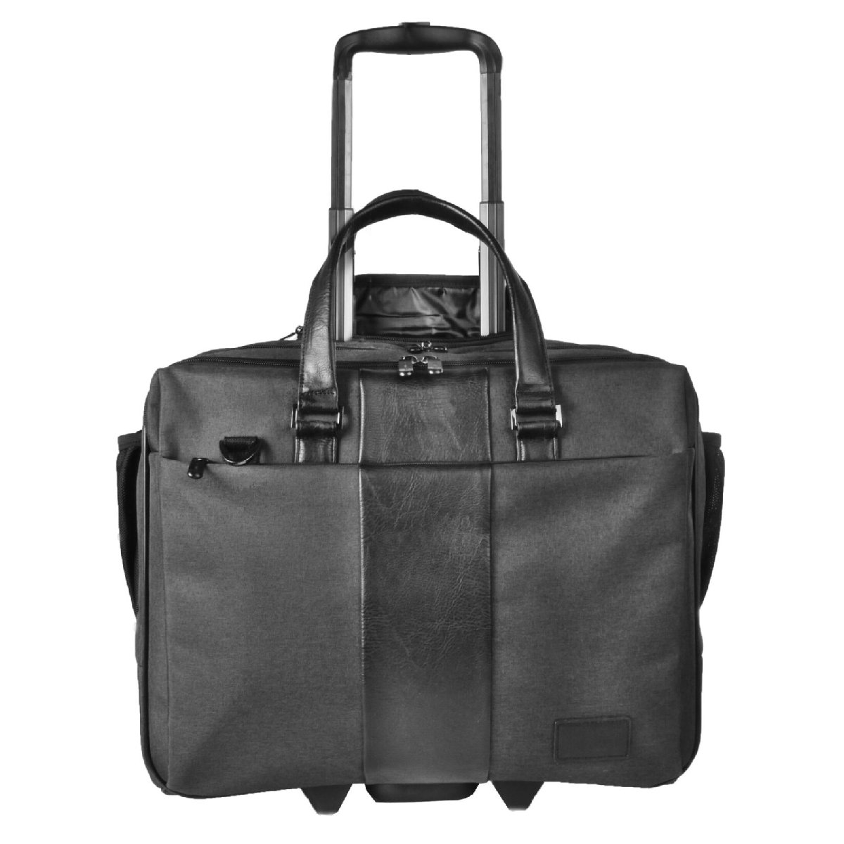 Business Trolley "Office Case" aus Canvas in Schwarz Business Trolley "Office Case" aus Canvas in Schwarz von Dermata Lederwaren