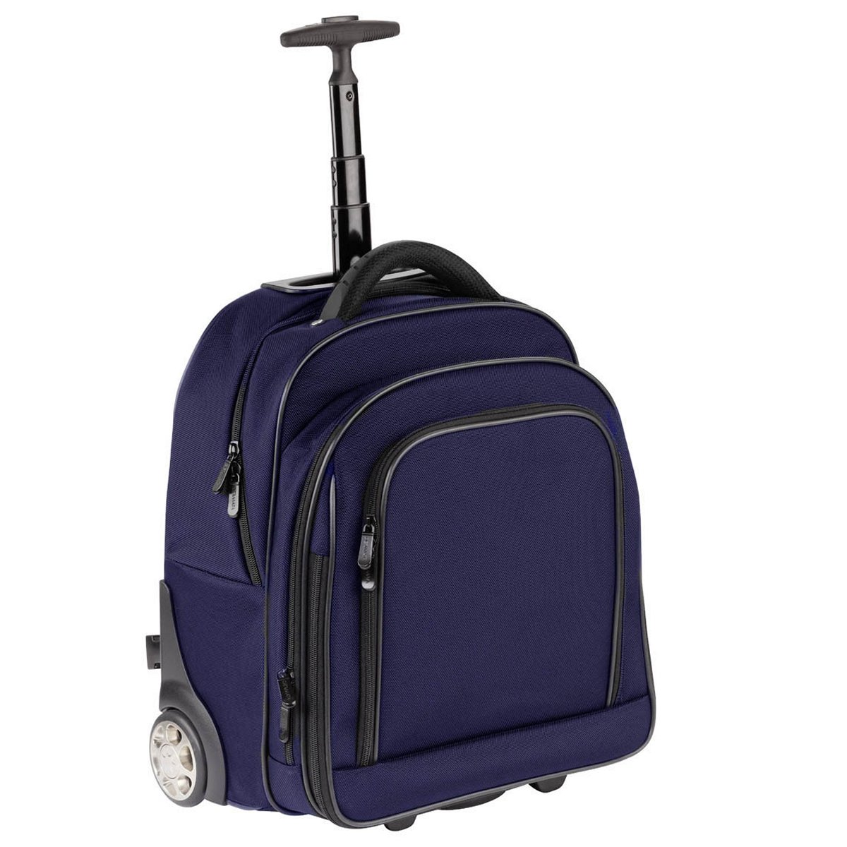 Trolley Rucksack 47,5cm aus Nylon in Blau Trolley Rucksack 47,5cm aus Nylon in Blau von Dermata Lederwaren