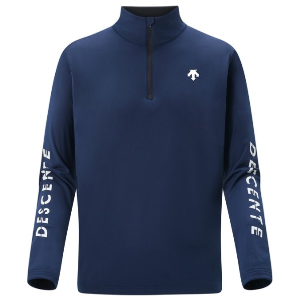 Descente - GB22 T-Neck - Fleecepullover Gr 46;50;52 blau;weiß von Descente