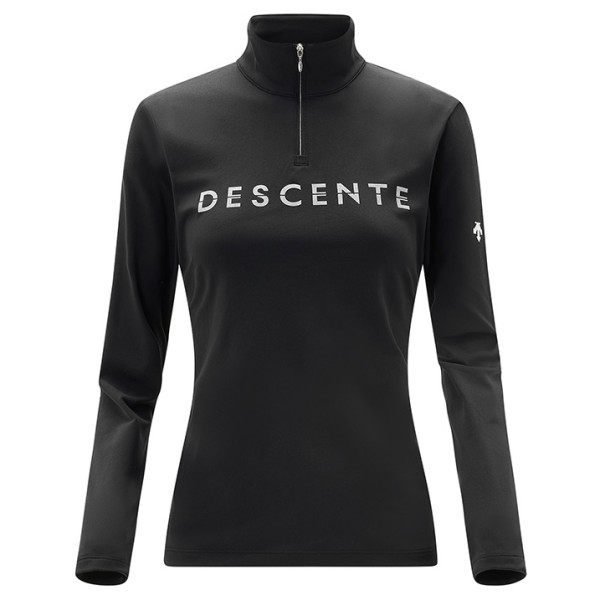 Descente - Women's GB30 T-Neck - Fleecepullover Gr 34 schwarz von Descente