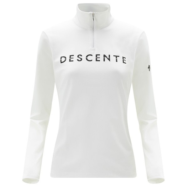 Descente - Women's GB30 T-Neck - Fleecepullover Gr 34 weiß von Descente