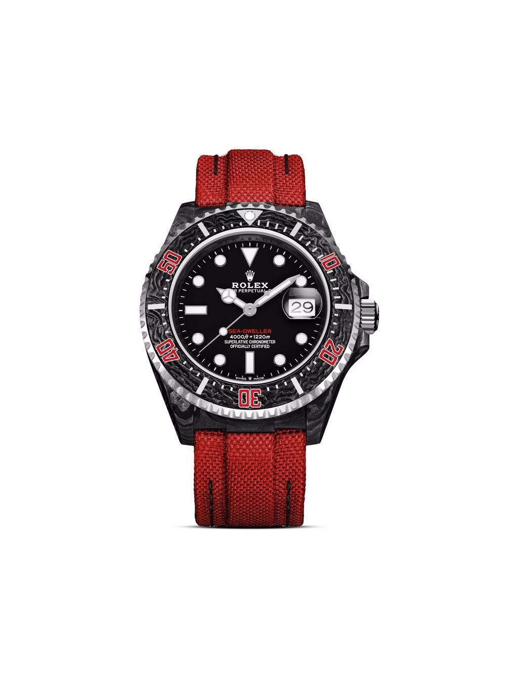 DiW (Designa Individual Watches) pre-owned customised DiW Sea-Dweller 43mm - Black von DiW (Designa Individual Watches)