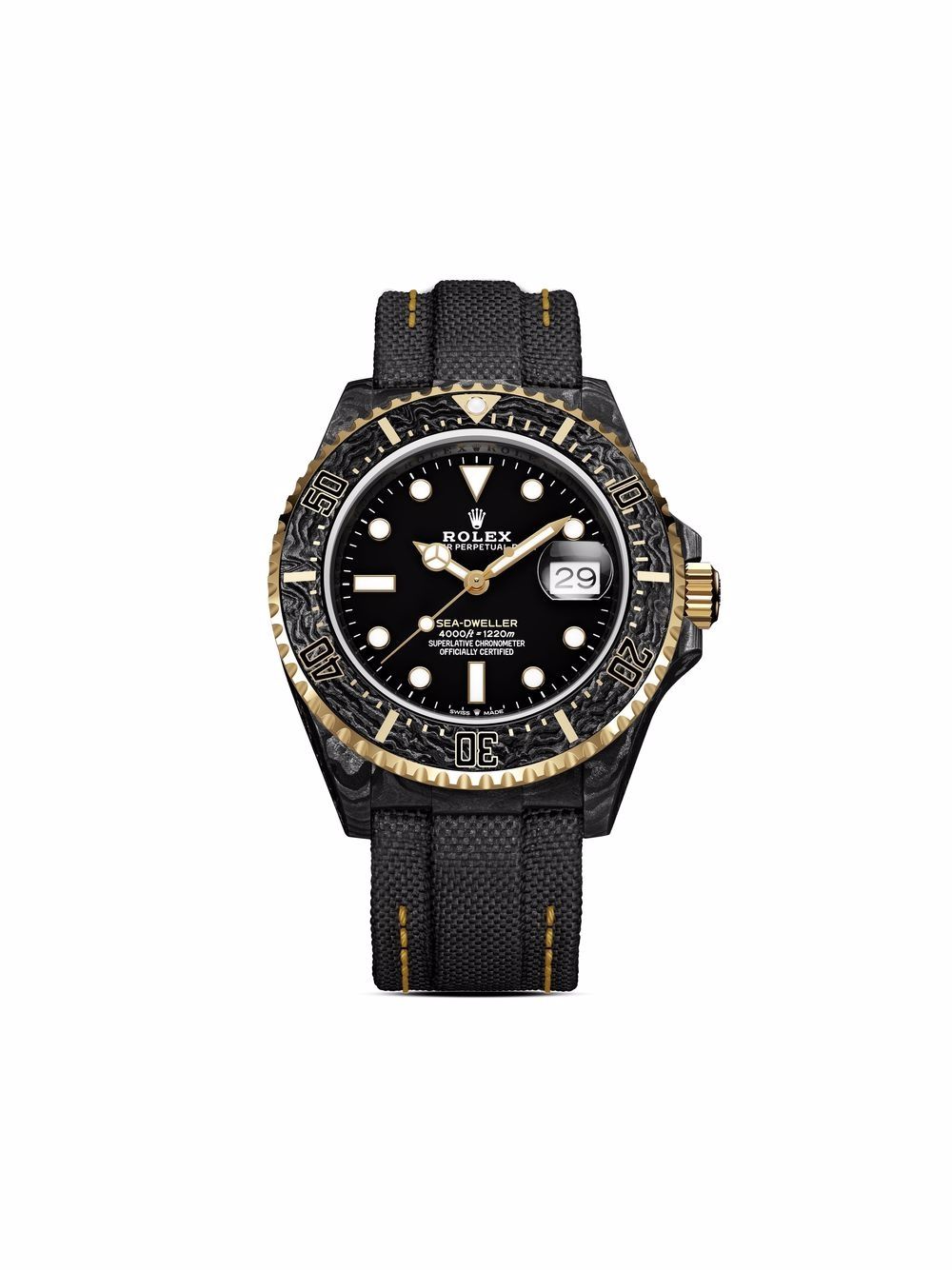 DiW (Designa Individual Watches) pre-owned customised DiW Sea-Dweller 43mm - Black von DiW (Designa Individual Watches)