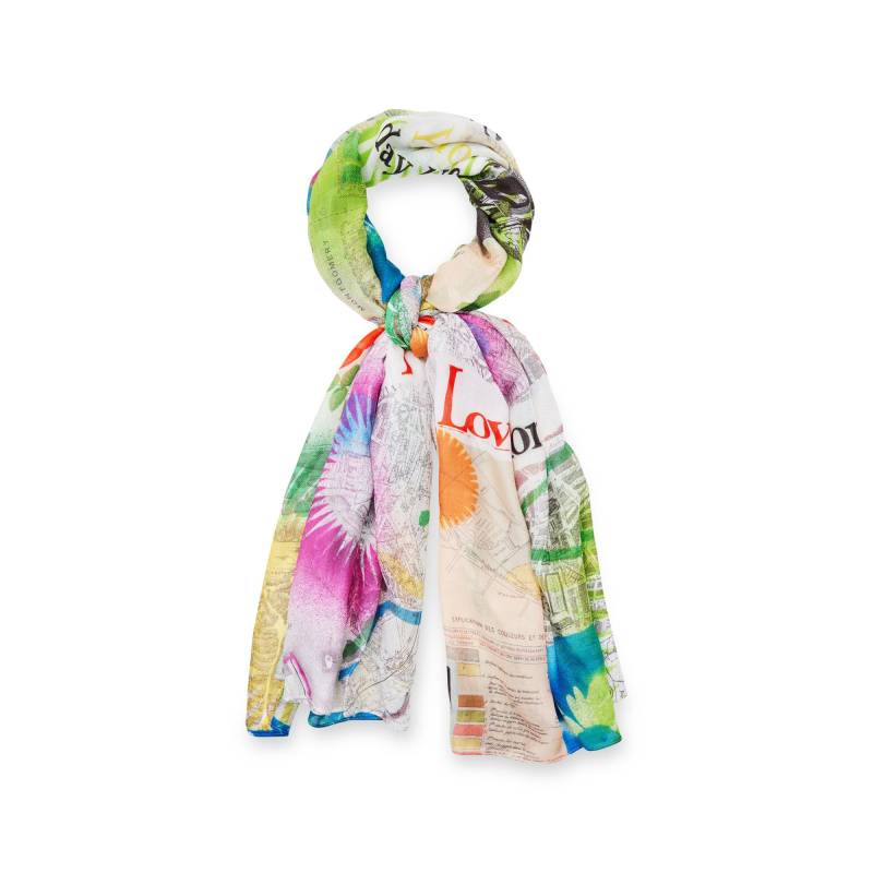 Foulard Damen Weiss ONE SIZE von Desigual