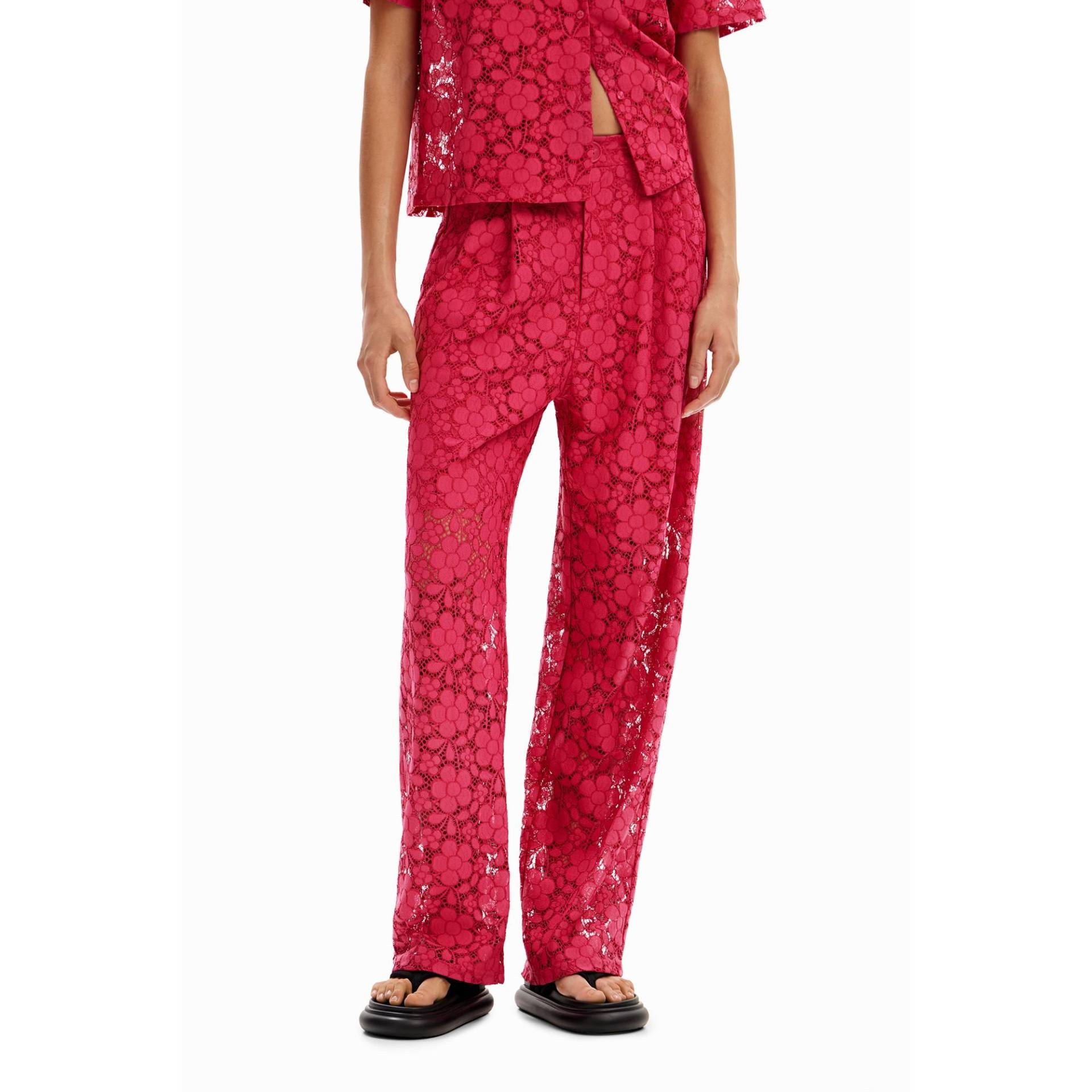 Hose Damen Pink L von Desigual