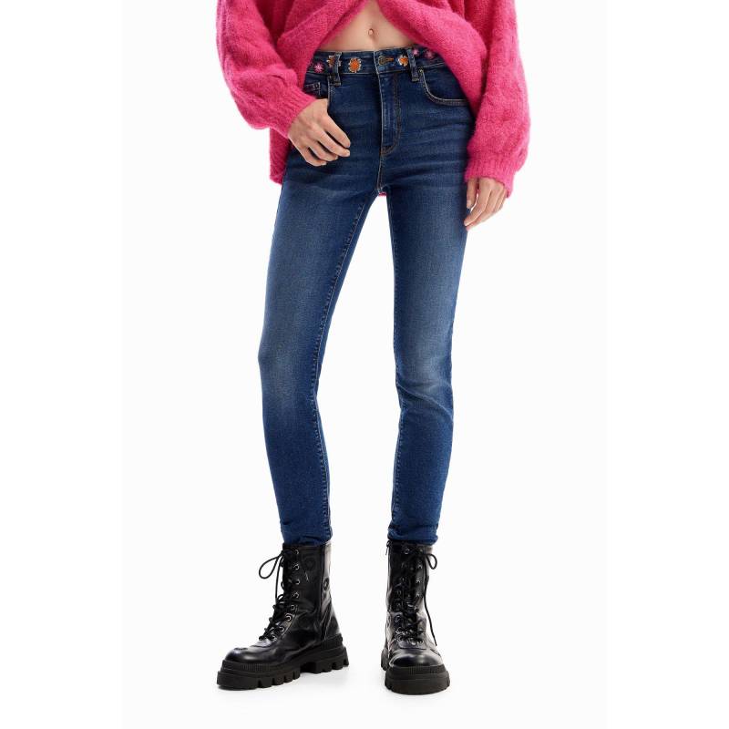 Desigual - Jeans, für Damen, Blau Größe 40 von Desigual