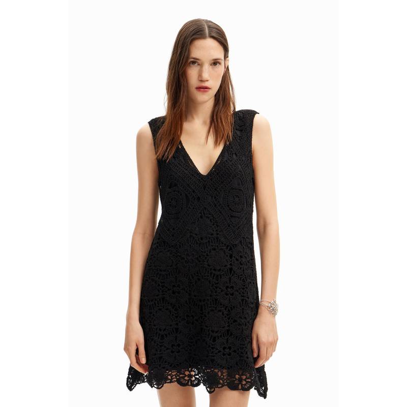 Desigual - Kleid, für Damen, Black, Größe L von Desigual