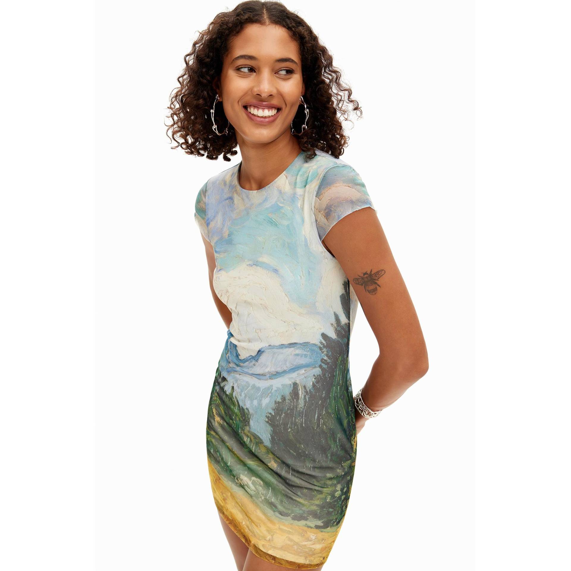 Kleid Damen Blau S von Desigual