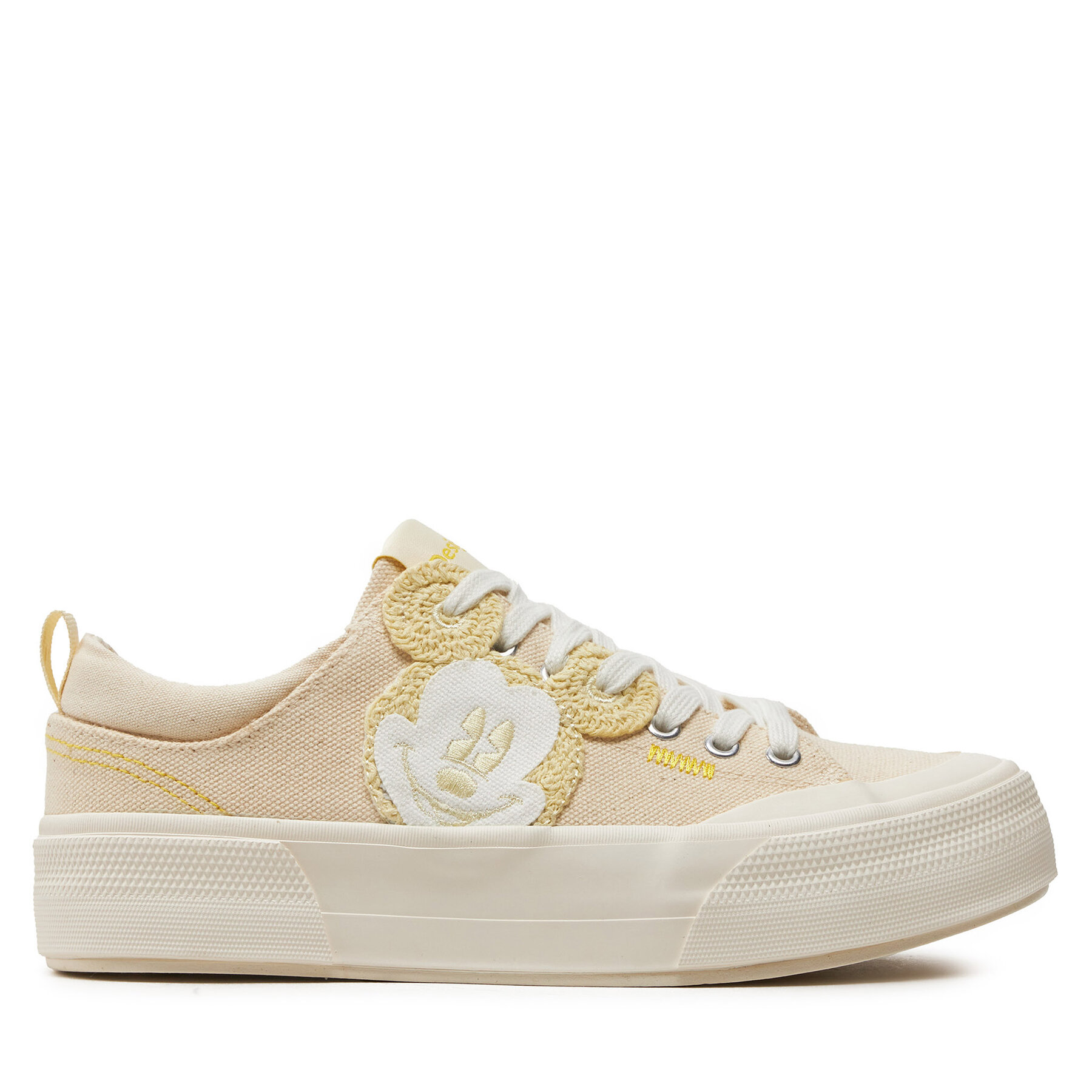 Sneakers aus Stoff Desigual 24SSKA20 Beige von Desigual