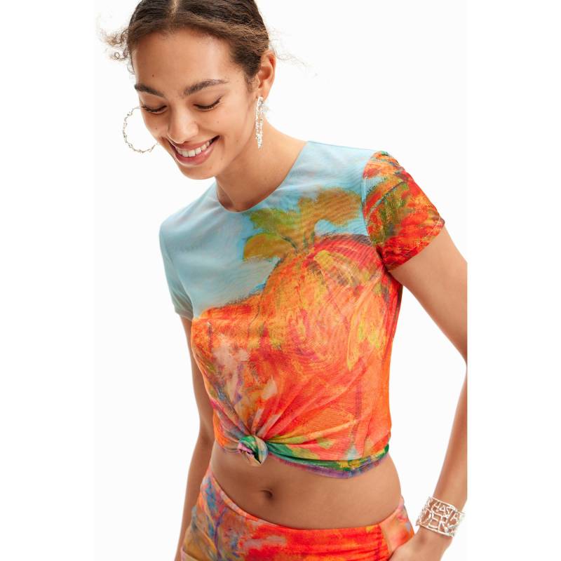 T-shirt Damen Multicolor XL von Desigual