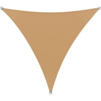 Sonnensegel Oxford Dreieck Sand 5x5x5m von Detex®