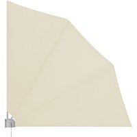 Balkonfächer 2er-Set Beige 140x140cm klappbar von Deuba®