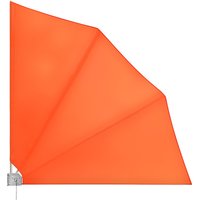 Balkonfächer 2er-Set Orange 140x140cm klappbar von Deuba®