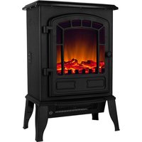 Elektrischer Kamin Schwarz 2000W mit Heizung von Deuba®