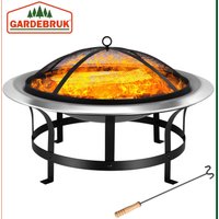 Feuerstelle Edelstahl Ø75cm von Gardebruk®