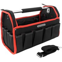 Werkzeugtasche Schwarz/Rot 42cm von monzana®