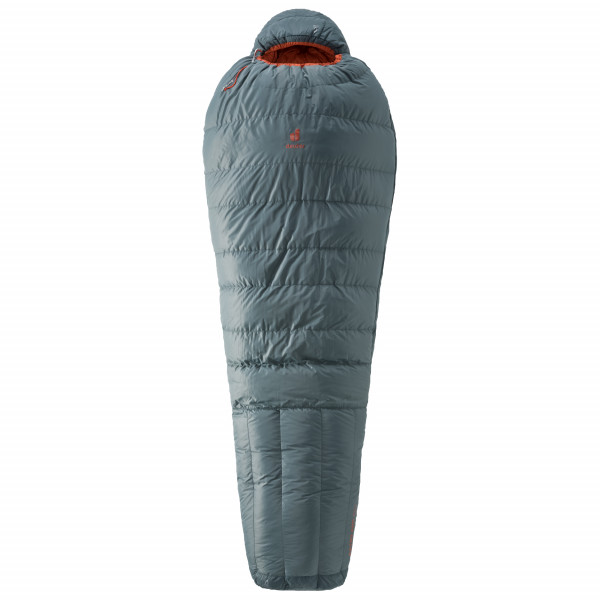 Deuter - Astro Pro 600 - Daunenschlafsack Gr 204 x 70 x 48 cm teal / paprika von Deuter