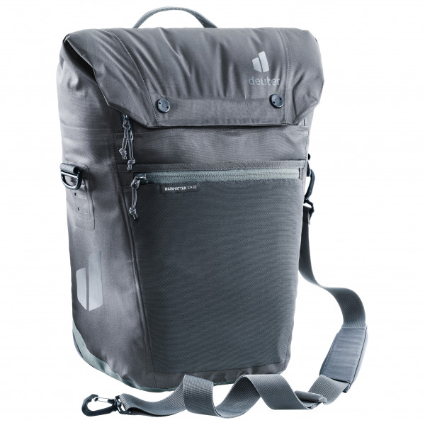 Deuter - Mainhattan 17+10 - Gepäckträgertasche Gr 17+10 l grau Deuter - Mainhattan 17+10 - Gepäckträgertasche Gr 17+10 l grau von Deuter