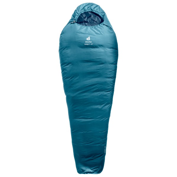 Deuter - Orbit +5° - Kunstfaserschlafsack Gr 220 x 79 x 49 cm - Long atlantic /blau von Deuter