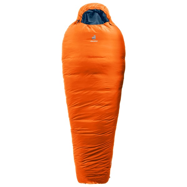 Deuter - Orbit -5° - Kunstfaserschlafsack Gr 208 x 74 x 47 cm - Regular chestnut /blau von Deuter