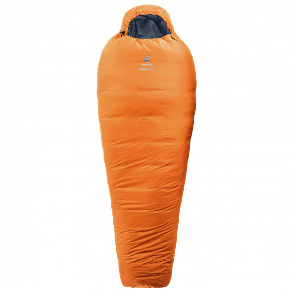 Deuter - Orbit -5° - Kunstfaserschlafsack Gr 208 x 74 x 47 cm - Regular;220 x 79 x 49 cm - Long chestnut /blau von Deuter