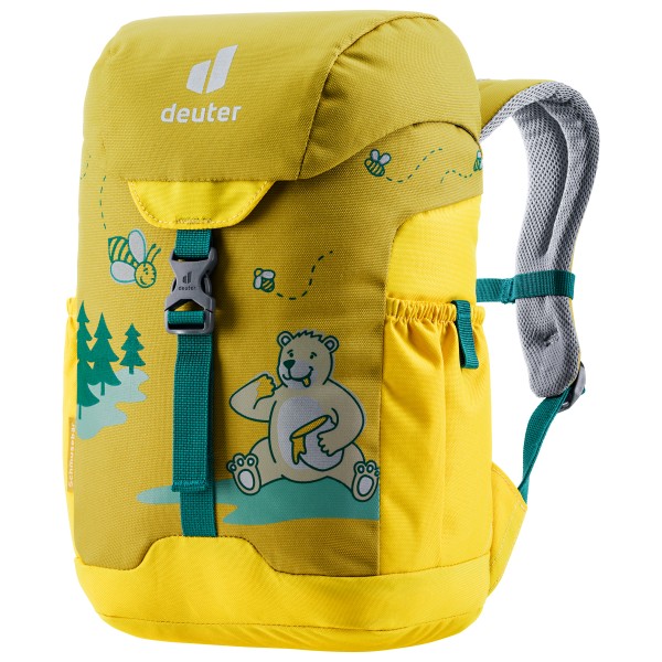 Deuter - Schmusebär 8 - Kinderrucksack Gr 8 l gelb;rosa;türkis von Deuter